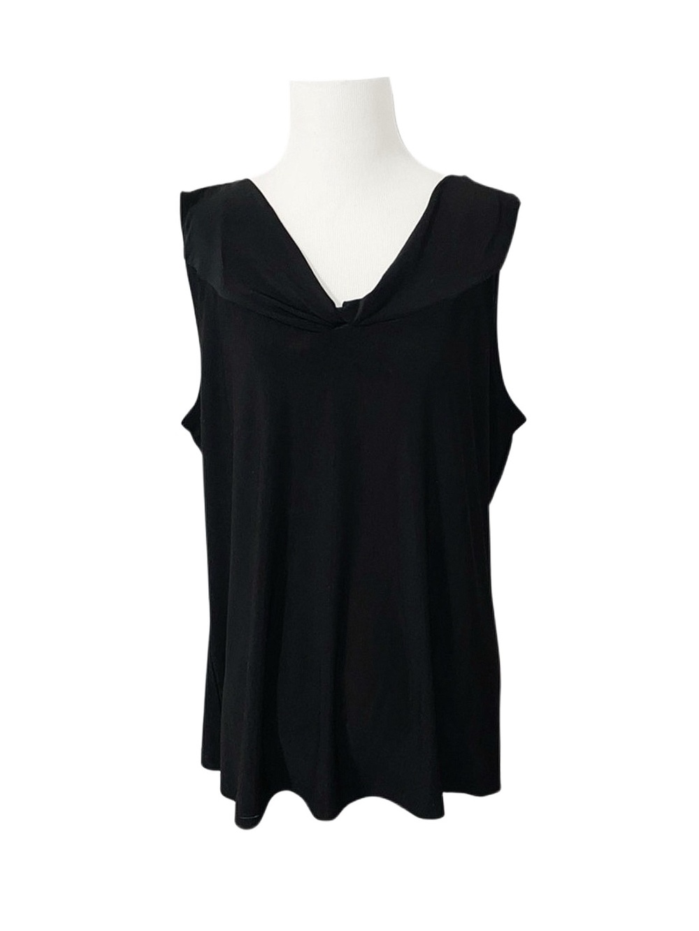 DRESS BARN Women's Black Tank Top